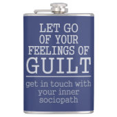 Flacon de nom personnalisé Funny Self-Knowledge (Devant)