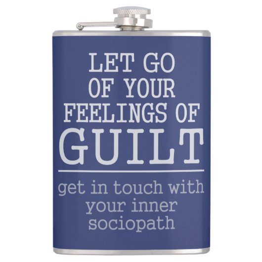 Flacon de nom personnalisé Funny Self-Knowledge (Devant)