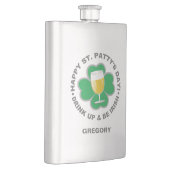 Flacon de nom personnalisé St. Patrick's Day (Droite)