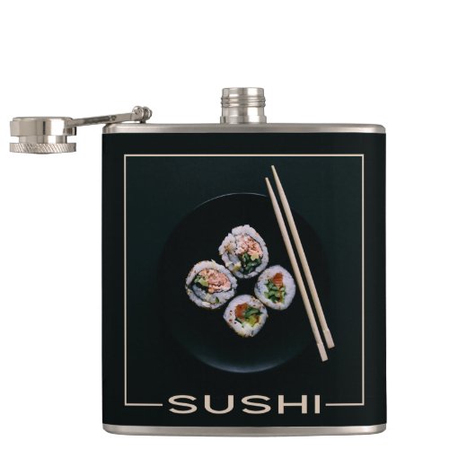 Flacon de nom personnalisé Sushi (Ouvert)