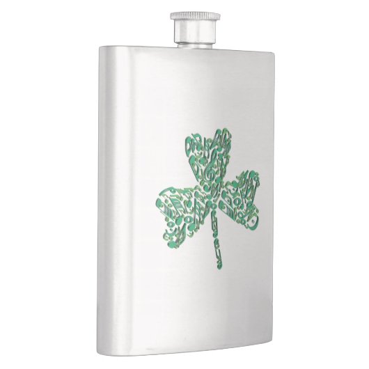 Flacon de notes musicales shamrocks (Droite)