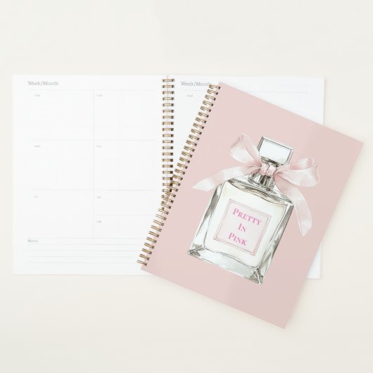 Flacon de parfum Rose Arc-en-ciel (Devant avec enveloppe)