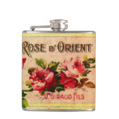 Flacon de parfum Rose vintage (Devant)