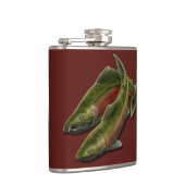 Flacon de pêche Custom Fishermans Saumon Flacon de (Droite)