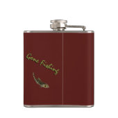 Flacon de pêche Custom Fishermans Saumon Flacon de (Dos)