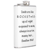 flacon de poche pour nouveau papa, drôle de cadeau (Droite)