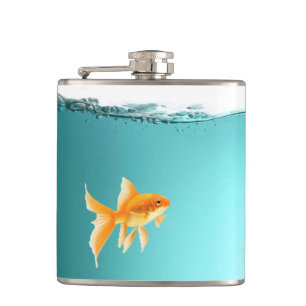 Flacon de poisson rouge