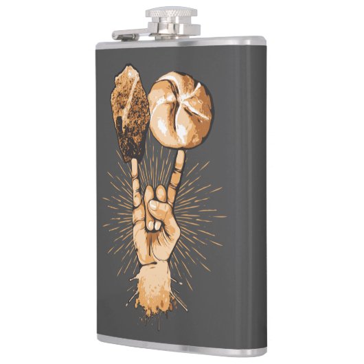 Flacon de roche et de rouleau (Gauche)