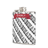 Flacon de servante d'accueil personnalisée (Gauche)