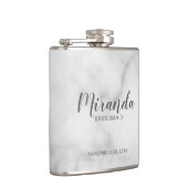 Flacon de servante de Bridesmaid de Script moderne (Droite)