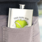 Flacon de tennis tordu (En situation)