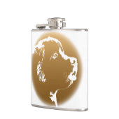 Flacon de Terre-Neuve Flacon Amoureux des chiens p (Gauche)
