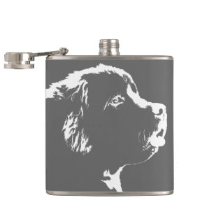 Flacon de Terre-Neuve Flacon Amoureux des chiens p