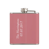 Flacon de texte personnalisé Coeur décoratif (Dos)