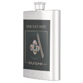 Flacon de texte personnalisé SUSHI (Gauche)