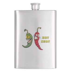 Flacon de tir au chili chaud