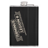 Flacon de train de TL avec le dos de logo de ruban (Dos)