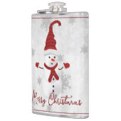 Flacon de vacances Red Cute Snowman (Gauche)