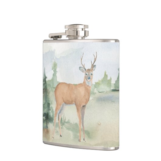 Flacon de vinyle de cerf de bois (Gauche)