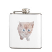 Flacon De Vinyle Emballé Avec Photo De Chat Mignon (Devant)