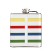 Flacon de vinyle embouti en bande marine (Dos)