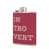 Flacon de vinyle enveloppé d'Introvert gris (Gauche)