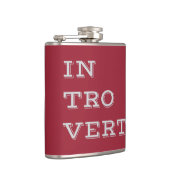 Flacon de vinyle enveloppé d'Introvert gris (Droite)