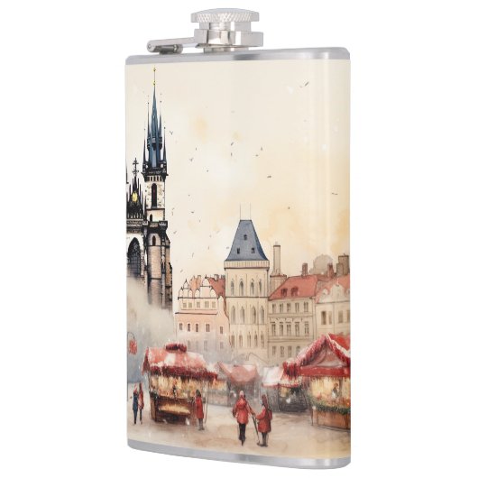 Flacon de vinyle enveloppé Prague (Gauche)