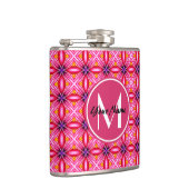 Flacon de vinyle enveloppé rose motif monogramme (Droite)