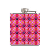 Flacon de vinyle enveloppé rose motif monogramme (Dos)