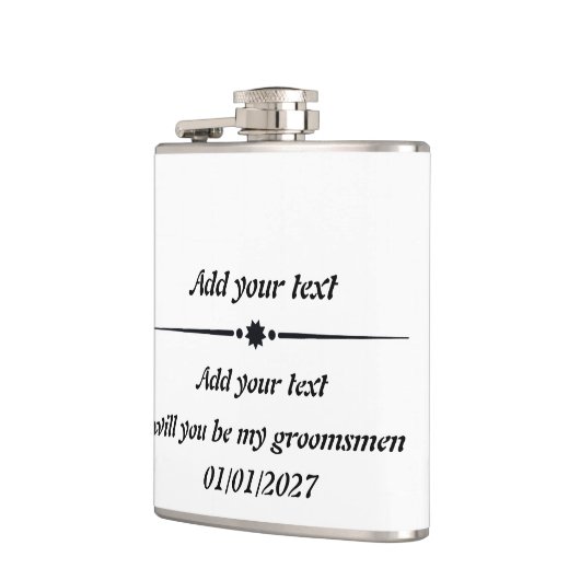 Flacon de vinyle personnalisable (Gauche)