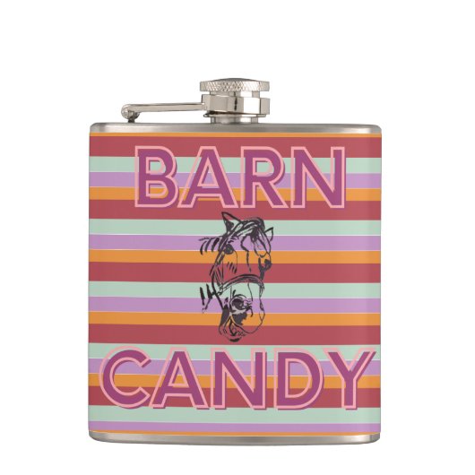 Flacon de vinyle souriant avec du pavot (Devant)