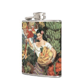 Flacon de voyage vintage du Mexique (Gauche)