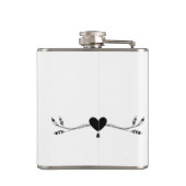 Flacon de Whiskey de chambre Boho Buffalo Motif tr (Dos)