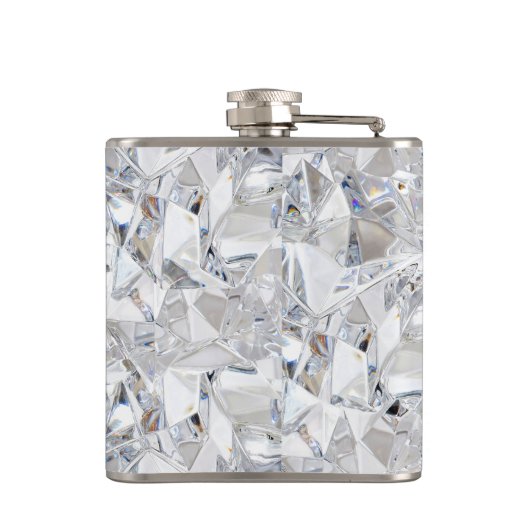 Flacon de whisky monogramme en cristal de glace di (Dos)