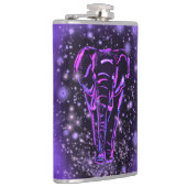 Flacon D'Éléphant Marchant À La Nuit Violette Star (Droite)