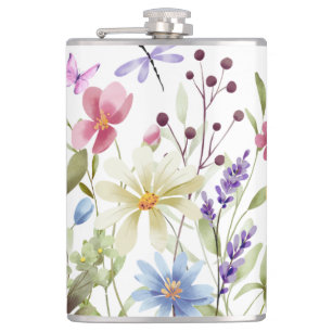 Flacon : Design Fleur sauvage