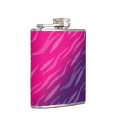 Flacon design Zèbre violet et rose (Droite)