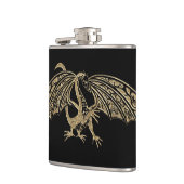 Flacon d'Imaginaire de dragon d'or Goth (Gauche)