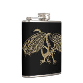 Flacon d'Imaginaire de dragon d'or Goth (Droite)