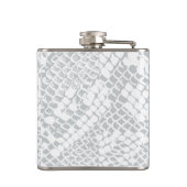 Flacon d'impression de peau de serpent blanc moder (Dos)