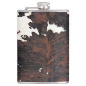 Flacon d'impression de vache Brown et blanche (Devant)