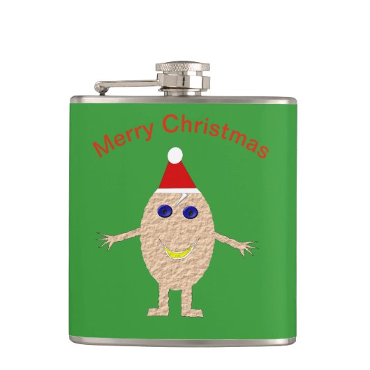 Flacon d'œuf de Noël drôle (Devant)