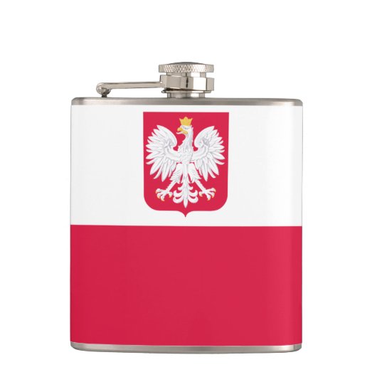 Flacon drapeau polonais (Devant)