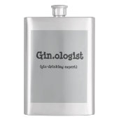 Flacon drôle de Gin.ologist (devant)
