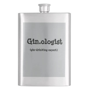 Flacon drôle de Gin.ologist
