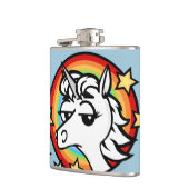 FLACON DRÔLE DE GRAPHIQUE DE LICORNE ET (Gauche)