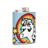 FLACON DRÔLE DE GRAPHIQUE DE LICORNE ET (Droite)