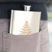 Flacon élégant d'arbre de Noël (En situation)