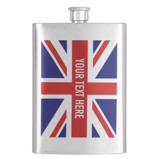 Flacon en acier de boissons de drapeau britannique